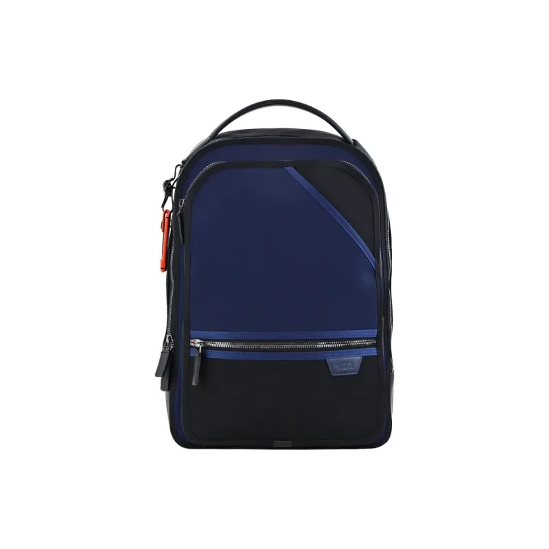 TUMI TUMI Harrison Elastic Nylon Backpack Men's Navy-1