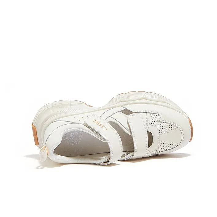 CAMEL River Trekking Shoes Women's Beige/Black-9