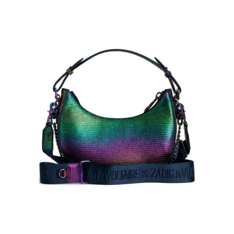 Zadig&Voltaire Moonrock Metallic Finish Tote Bag-3