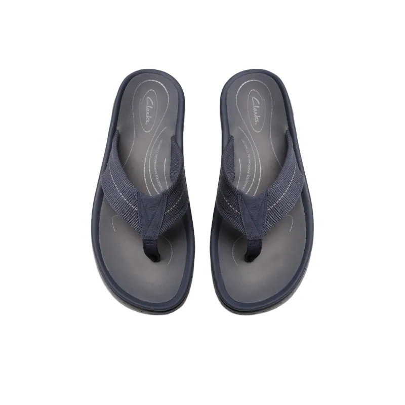 Clarks EVA Flip Flops Men's Marine Blue-3