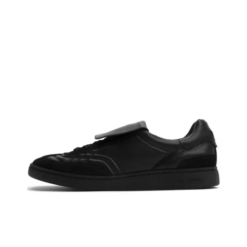 Beams X FOOT INDUSTRY Skateboard Shoes Unisex Low-Top Black