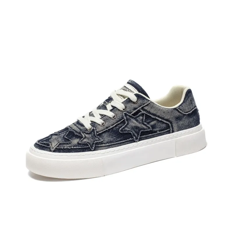 Skate Park Anti-Slip And Wear-Resistant Height Increasing Low-Top Skateboard Shoes Men's-1