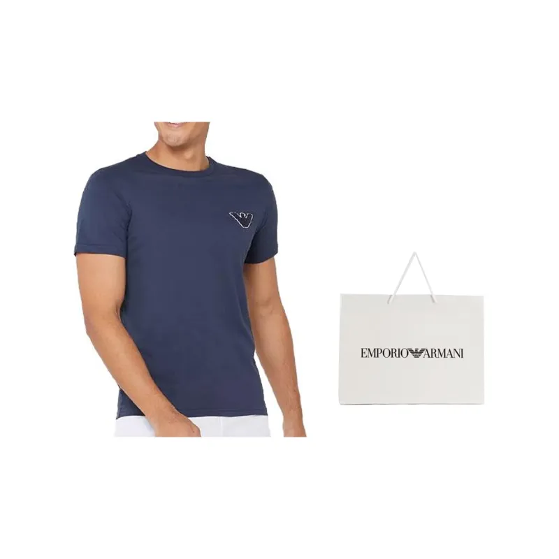 EMPORIO ARMANI T Shirt Men's Blue-2