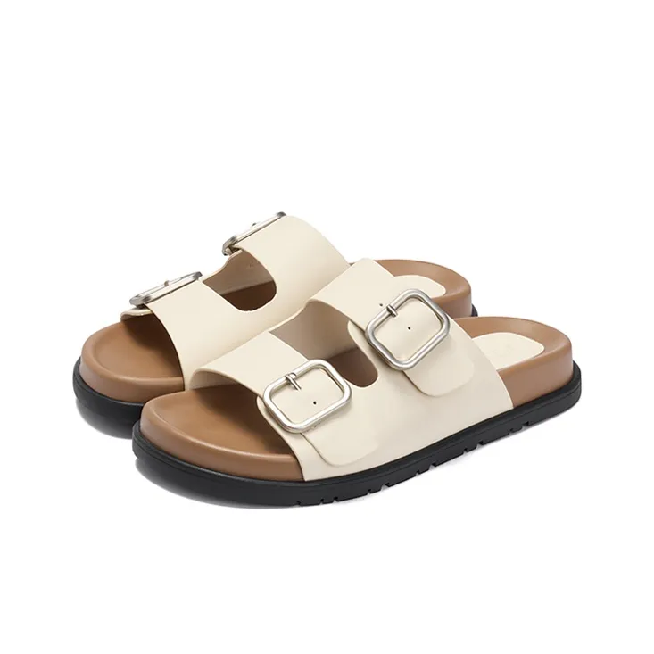 JOSINY Slip Resistant Abrasion Resistant Slide Slippers Women's-2