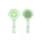 Floral Spray Comb-Milkshake Green