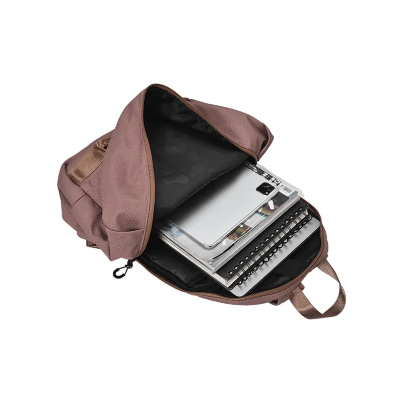 FINITE LOOP Recycled Material Backpack Unisex Ecru-9