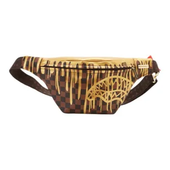SPRAYGROUND PVC Sling Bag Fanny Pack Regular Unisex Brown