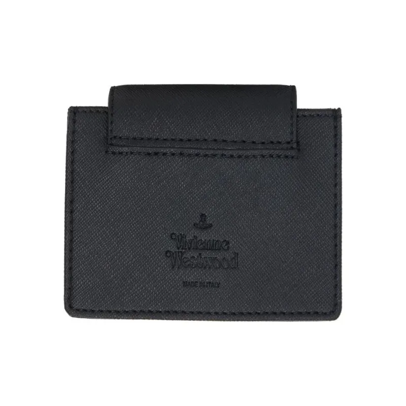Vivienne Westwood Synthetic Leather Card Holder Men's Black-2