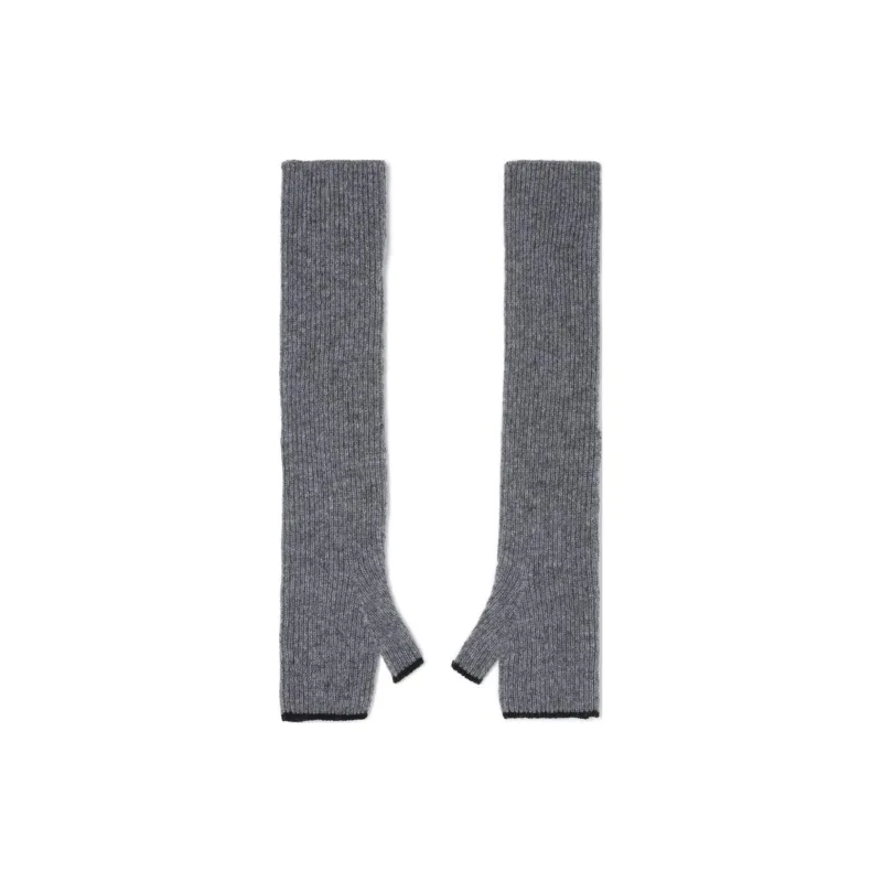 Yohji Yamamoto Wool Gloves Unisex Gray-1