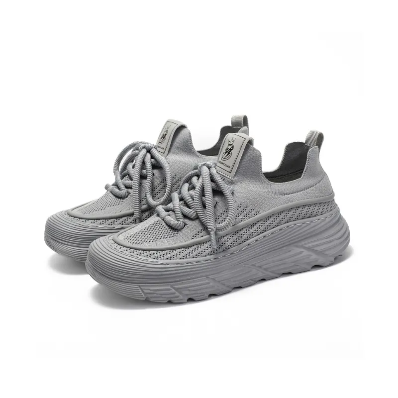 Skate Park Height Increasing Wear-Resistant Low-Top Running Shoes Men's-13
