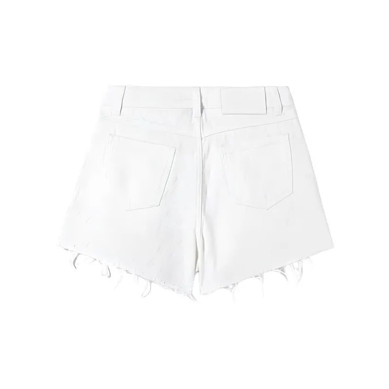 Boy London Denim Shorts Women's White-1