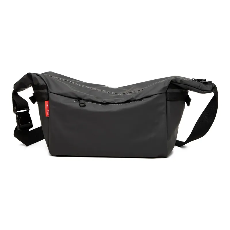 TAKI Synthetic Leather Crossbody Bag Shoulder Bag Regular Unisex Black/Gray/Blue/Green-6