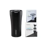 Luxury Style Black+Extension Lid+Tea Strainer