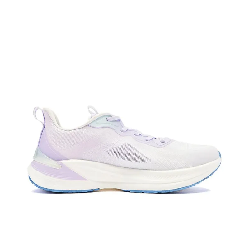 QIAODAN Durable Breathable Low-Top Training Running Shoes Women's Purple Cyan-1