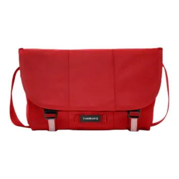 Timbuk2 Recycled Fabric Messenger Bag Shoulder Bag Crossbody Bag Small Size Unisex Fire Red