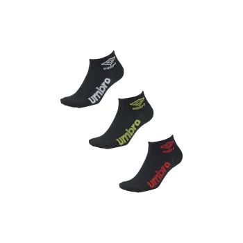 Umbro Ankle Socks Men's 3 Pack Black