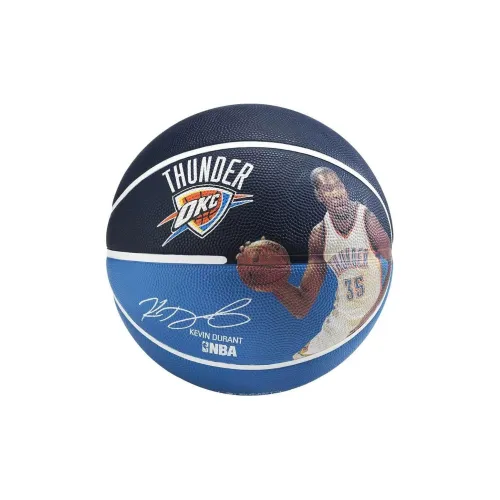 SPALDING Rubber Basketball Blue Size 7 Training Unisex