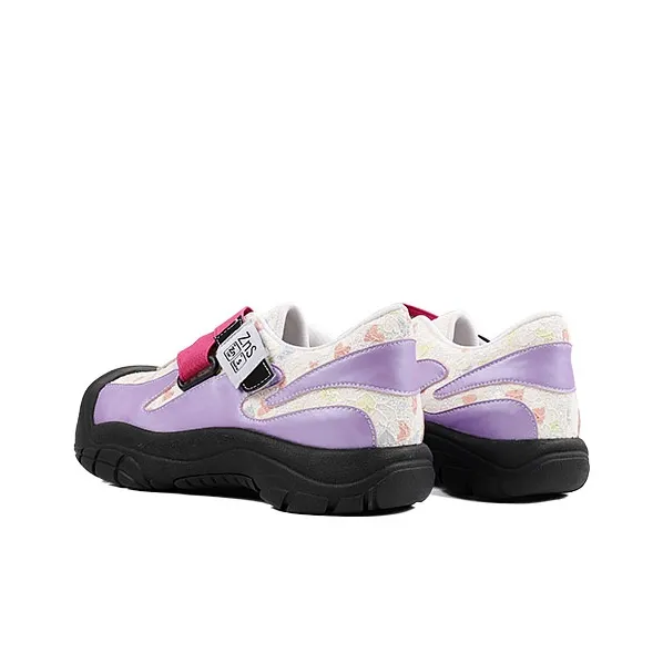 NiuwaStudio Casual Single Shoes 4cm Women's Purple-1