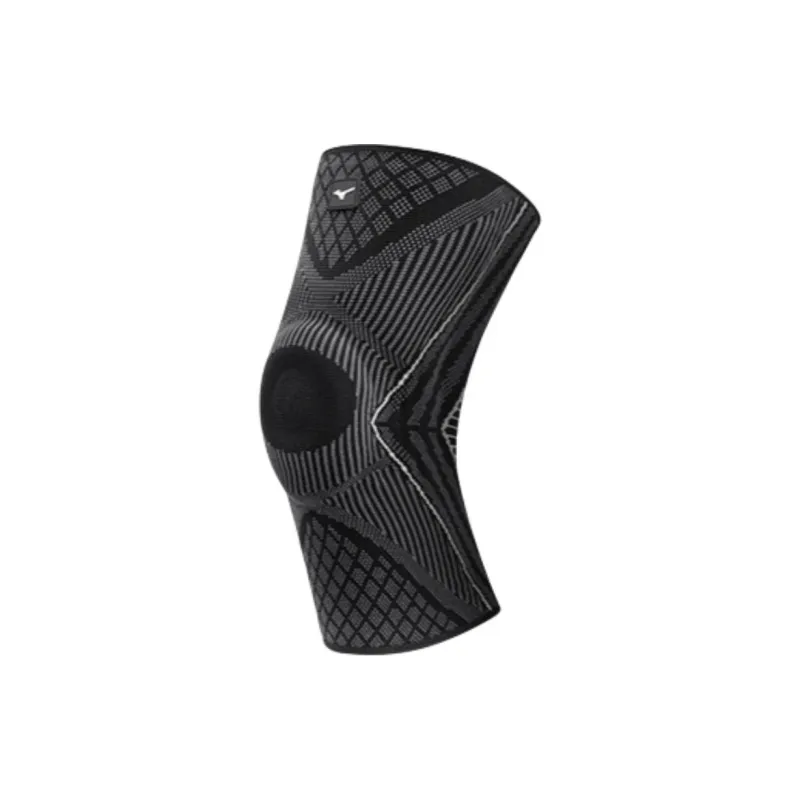 Mizuno Running Basketball Badminton Unisex Elastane Polyester Polyamide Silicone Knee Pads-0