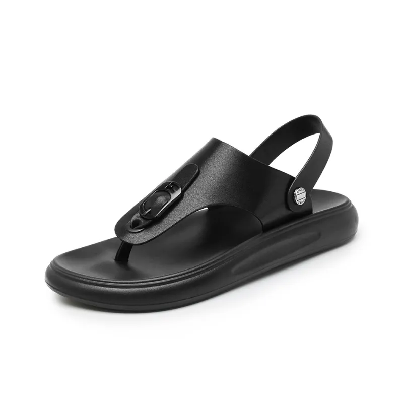 G.N.SHIJIA Flip Flops Men's Black-1