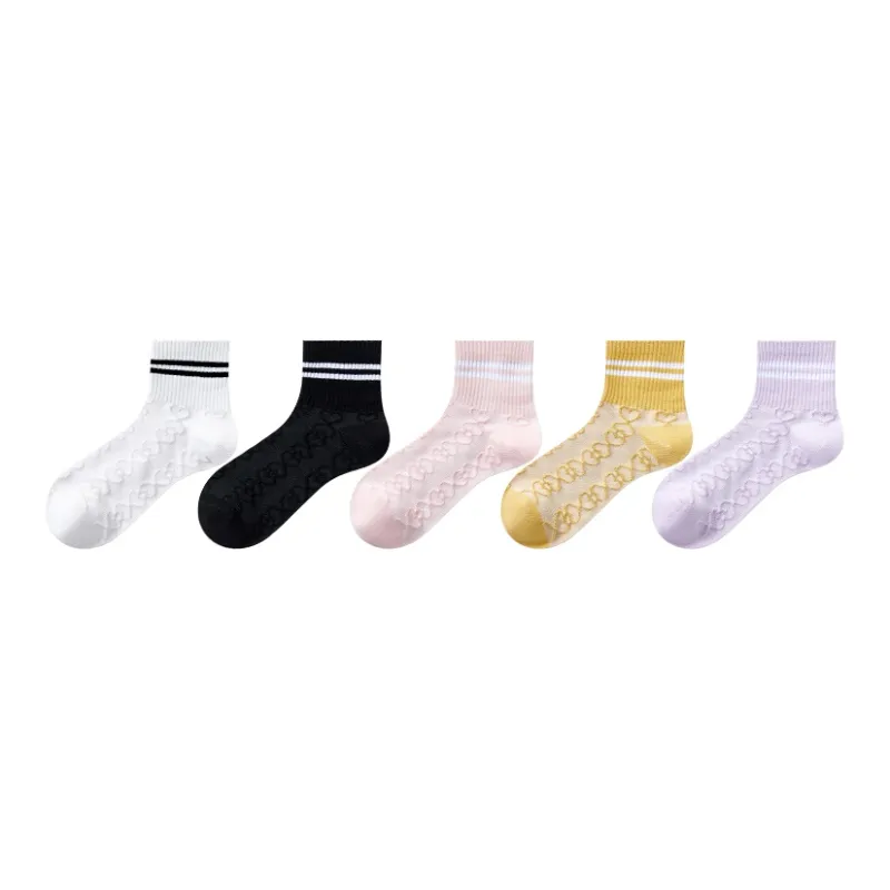 Ordifen Mid Calf Socks Women's 5 Pack-0