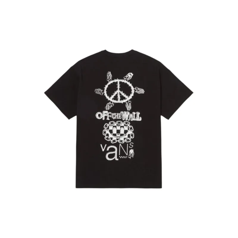 Vans Asian Artist Co brand T Shirt Men's Black-1