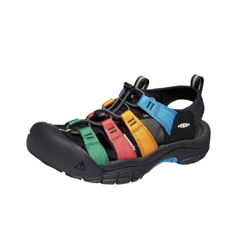 KEEN Newport H2 Breathable And Wear-resistant River Trekking Shoes Unisex Black Blue Orange Green-0