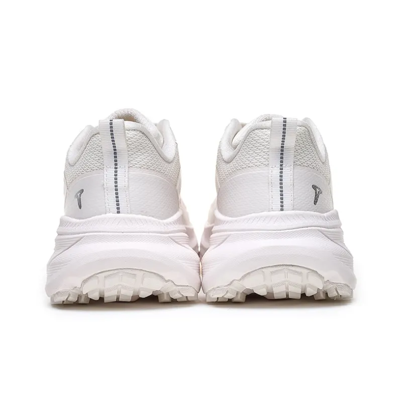 TREEPERI Running Shoes Unisex Low Top White-5