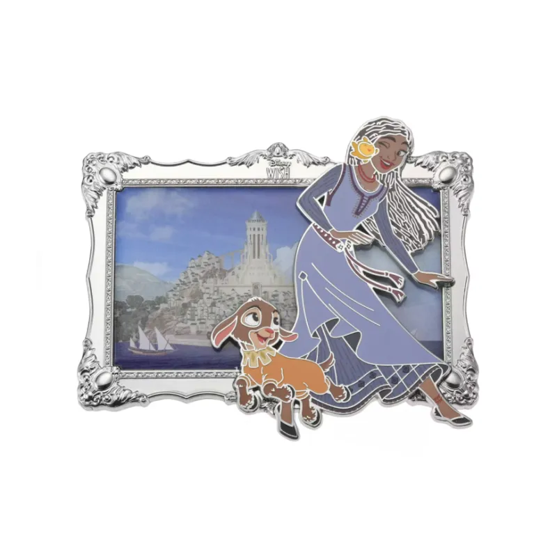 Disney Asha Valentino Disney Movie 'Wish' Star Pin Badges-1