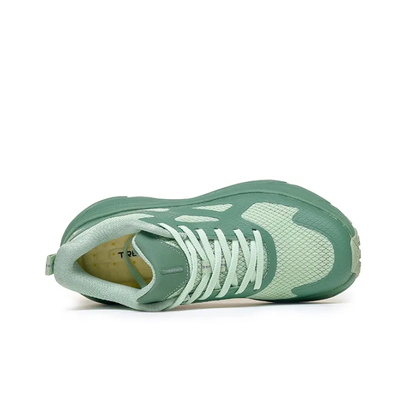 TREEPERI Running Shoes Unisex Low Top Green-3