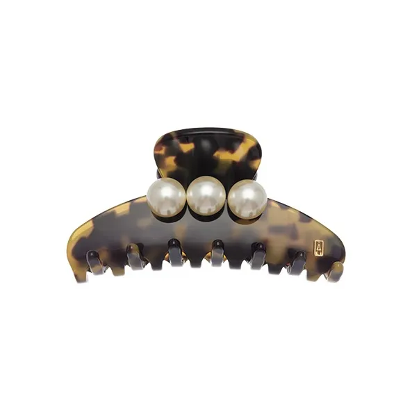 ALEXANDRE DE PARIS Jade Bead Medium Size Claw Clip Hair Accessories Women's-14