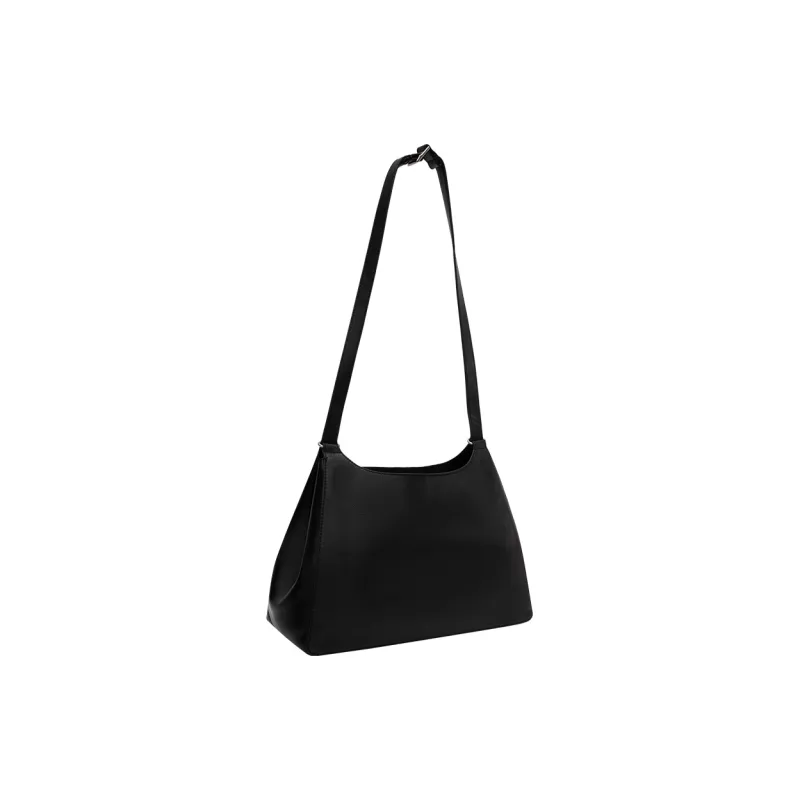 CALVIN KLEIN Synthetic Material Shoulder Bag Women's Space Black-1