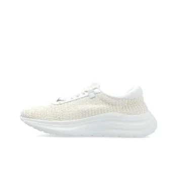 Casadei Mia Woven design Leather Sneakers
