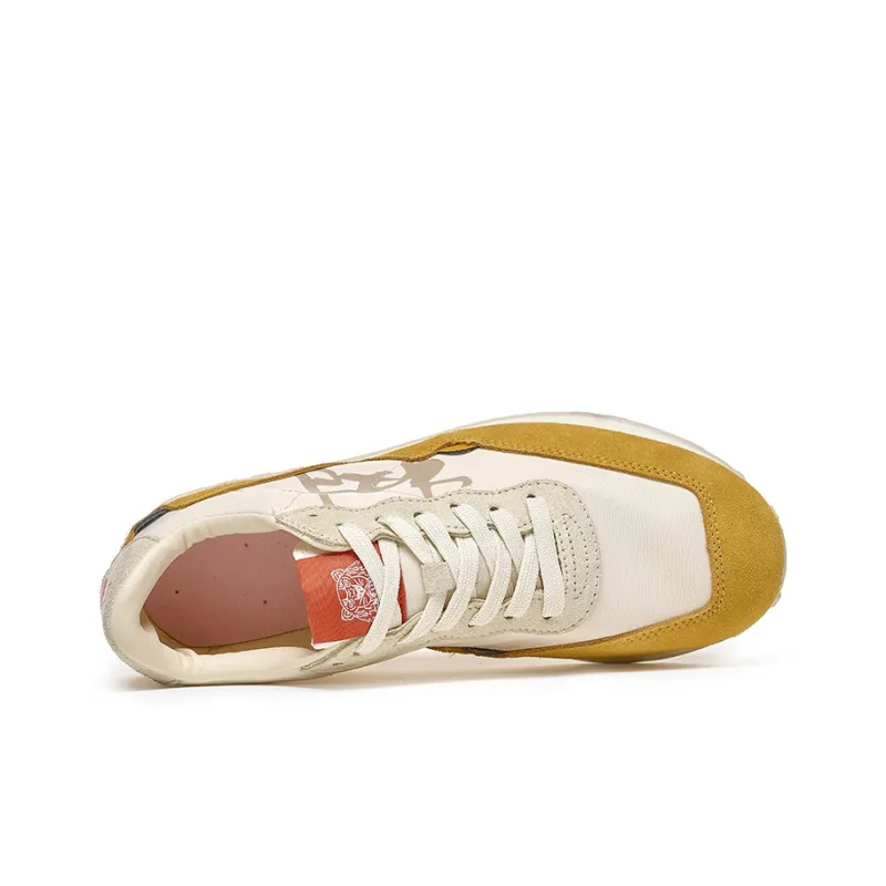 TREEPERI Running Shoes Unisex Low Top Yellow-3