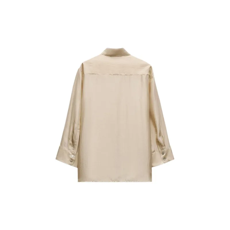 ZARA Shirts Women's Tan-1