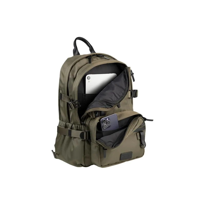 TUCANO Recycled Nylon DESERT PREMIUM Backpack Regular Unisex Army Green-5