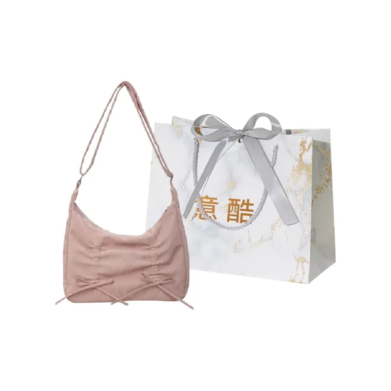 Cool Pu Portable Crossbody Bag, Shoulder Bag Women's Ecru/Silver/Black/Pink-12