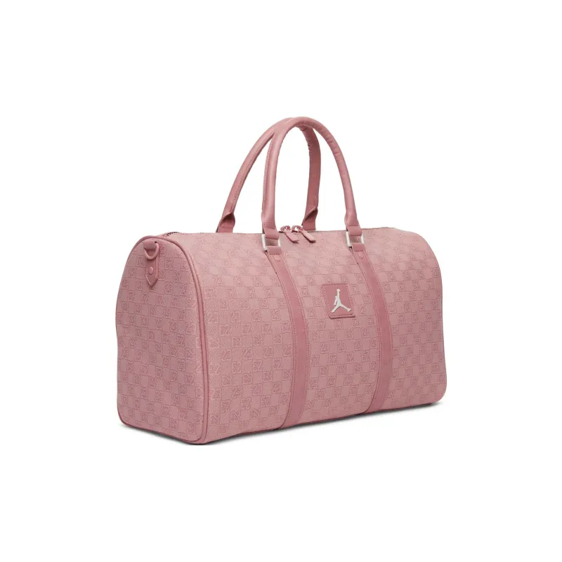 Jordan Polyester One Shoulder Crossbody Gym Bag Medium Size Unisex Pink-1