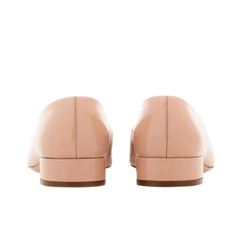 FERRAGAMO New Vara Leather Pumps-4