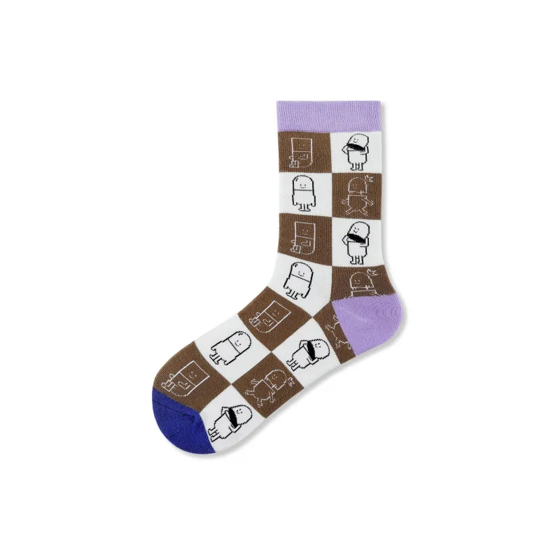 Montecto&Capsule Mid Calf Socks Unisex-2