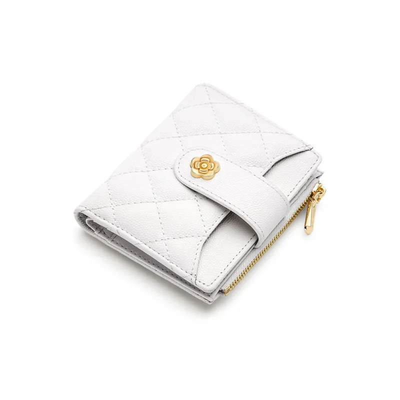 WilliamPOLO Cow Leather Coin Purse Women's Multicolor-9