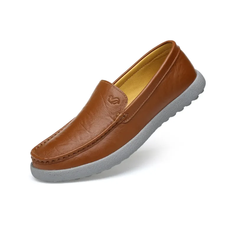 LAORENTOU Dress Shoes Men Low Top Dark Brown/Light Brown/Black/Blue-13