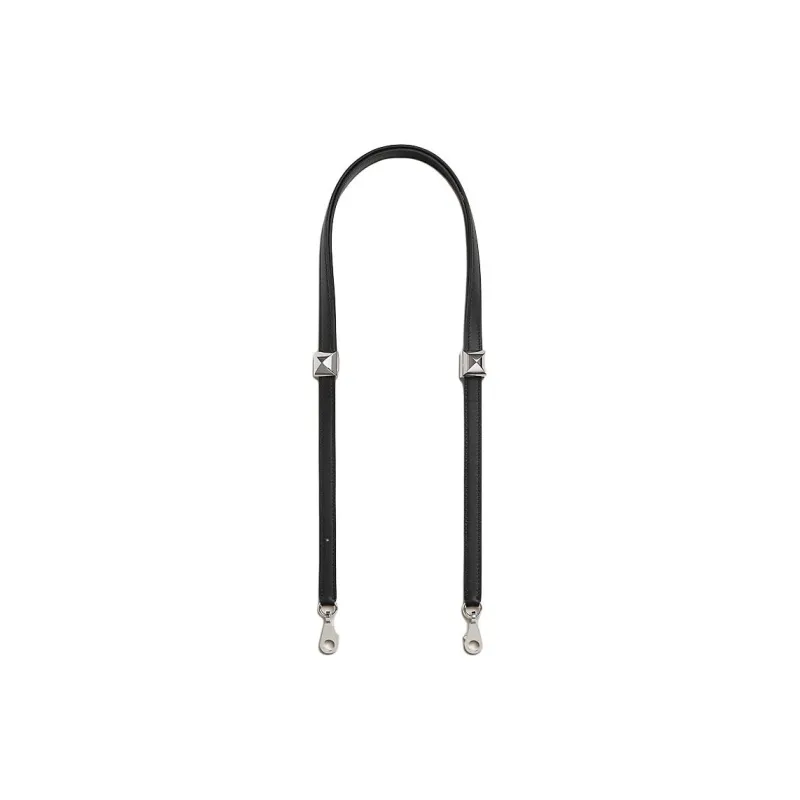HERMES Swift Calfskin Bag Straps Women's Black-1