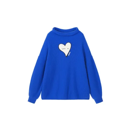 URLAZH Cashmere Sweaters Women's Royal Blue