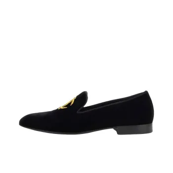 Roberto Cavalli Loafers Men's Black Gold