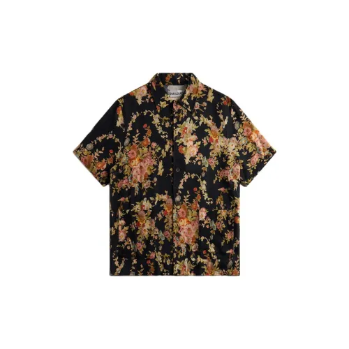 KITH Shirts Men Black Floral