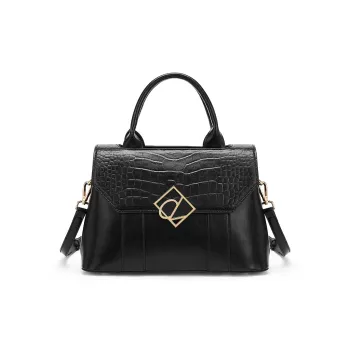 CORALDAISY Synthetic Leather Mommy Bag One Shoulder Handbag Women's Monroe Black