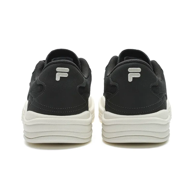FILA FUSION POP 2 Anti Slip Wear Resistant Low Top Skateboard Shoes Men's Lost Black-2