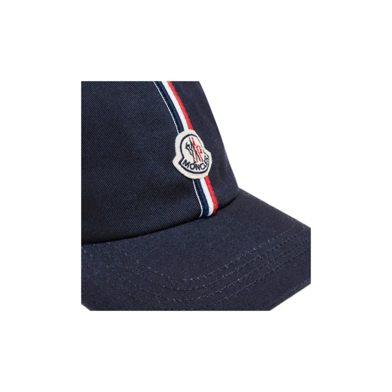 Moncler Logo patch Stripe detail Cap-1
