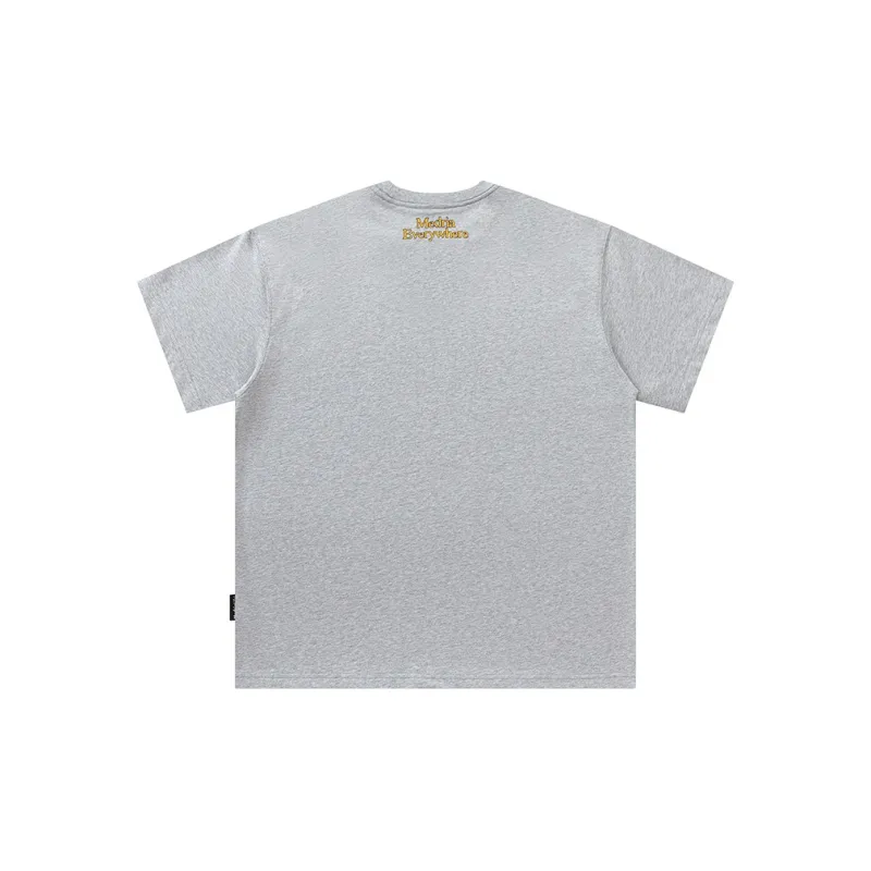 MEDRIA T-Shirt Unisex Heather Gray-1